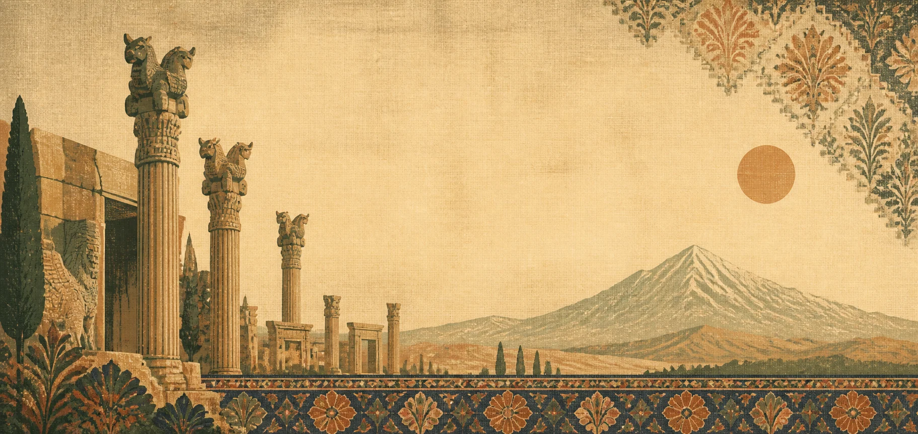 تصویرسازی تاریخی فصل ایران باستان